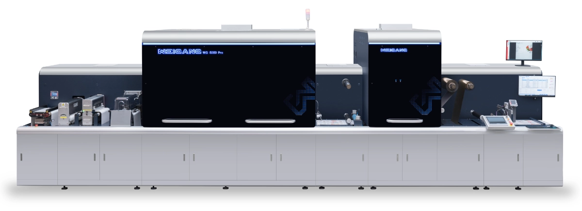 The WGS 350 Pro digital printing machine